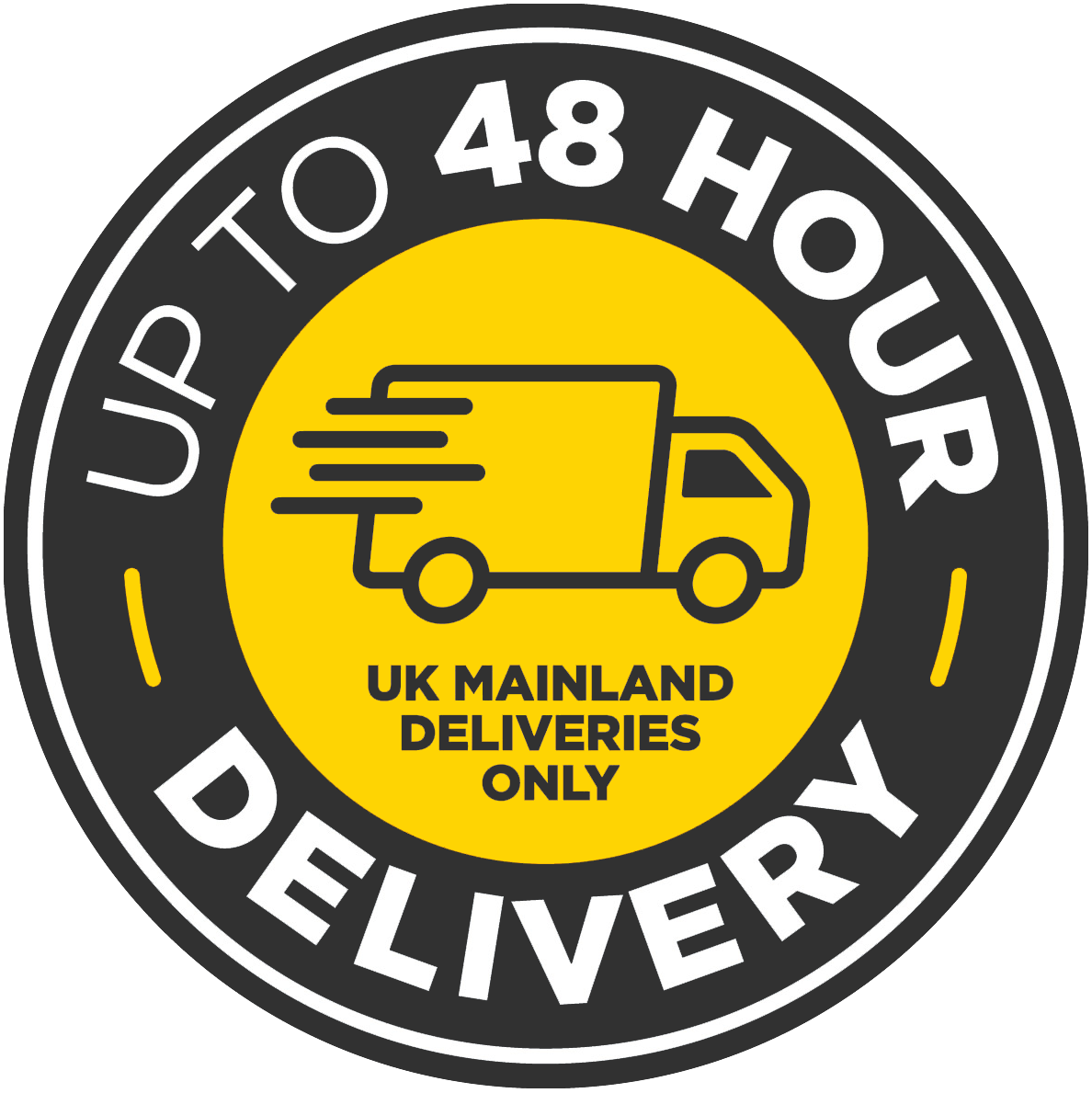 Up to 48hr delivery