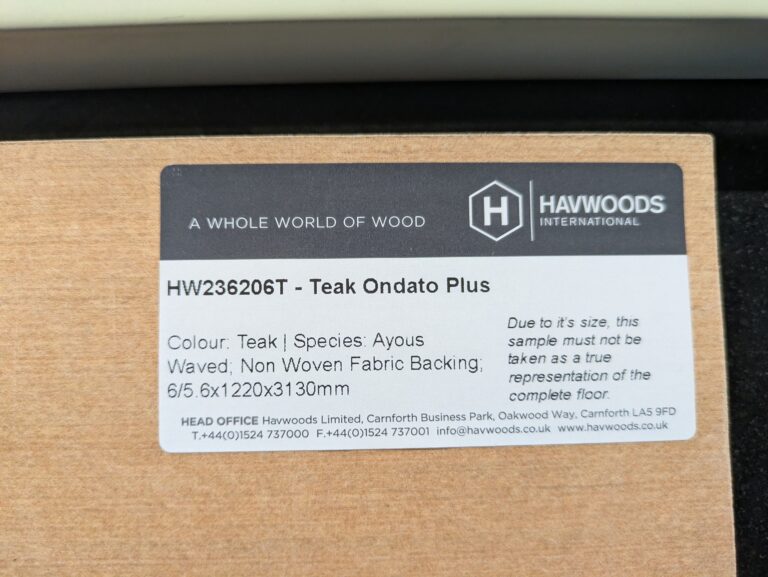 Teak Ondato Plus MDF Panels